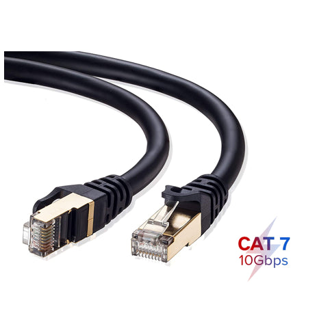 03FT Cat 7 High-Speed 10 Gigabit FT4/CMR Shielded Patch Cable